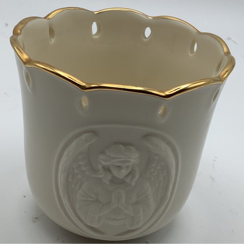 Lenox Embossed Angel Votive Holder